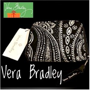Vera Bradley RFID Zippered Wallet, NWT